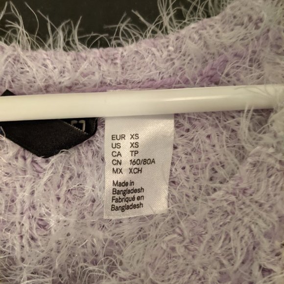 Mauve Lilac Purple Fluffy Sweater 😍 - Picture 2 of 3